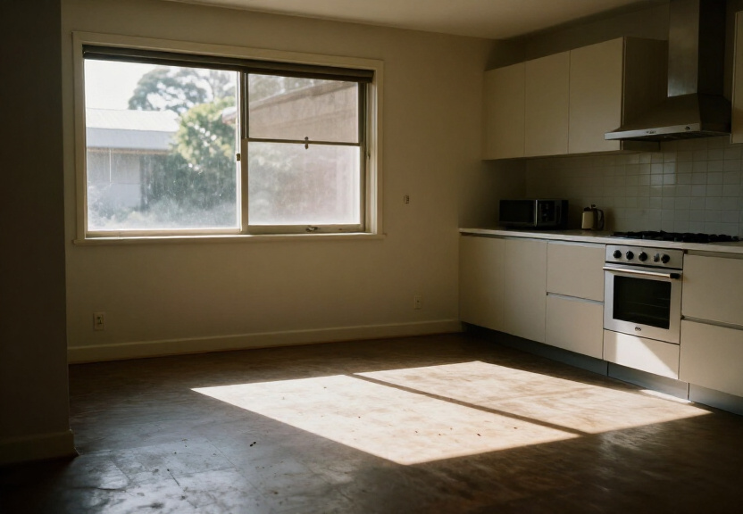 Clean, spider-free garage in Winston Hills after professional control